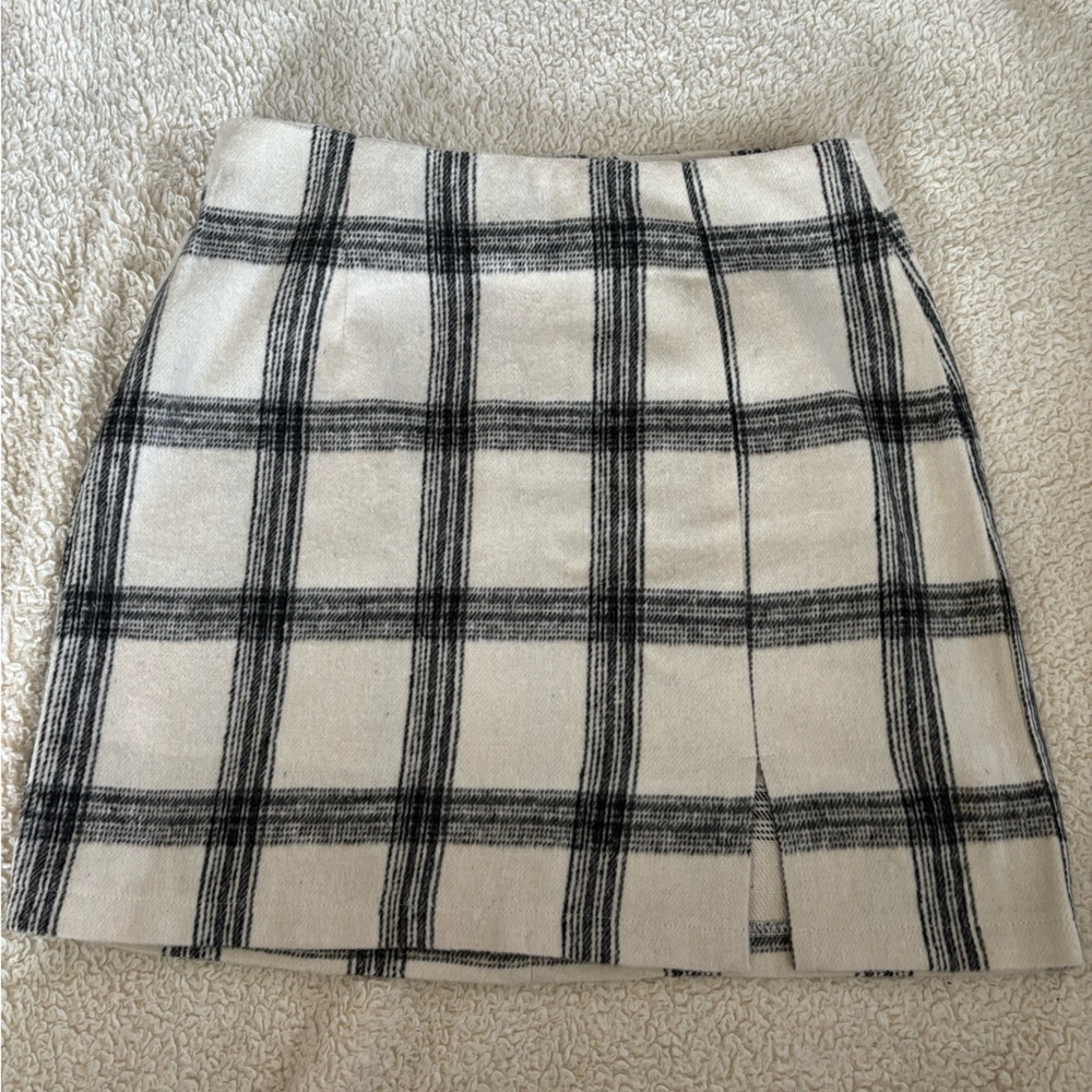 Dry Goods, plaid skirt